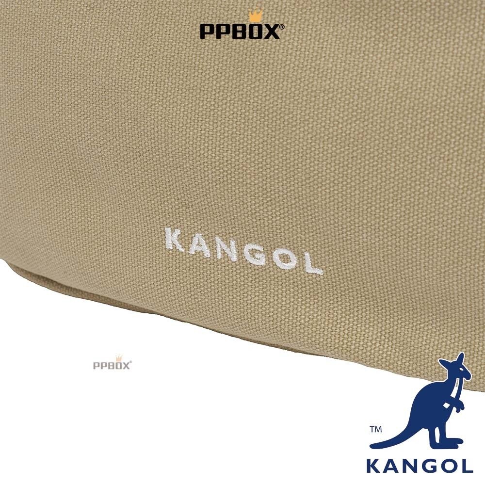 KANGOL 口袋 兩用 手提 斜背包 附背帶 包包  【64551703】-細節圖8