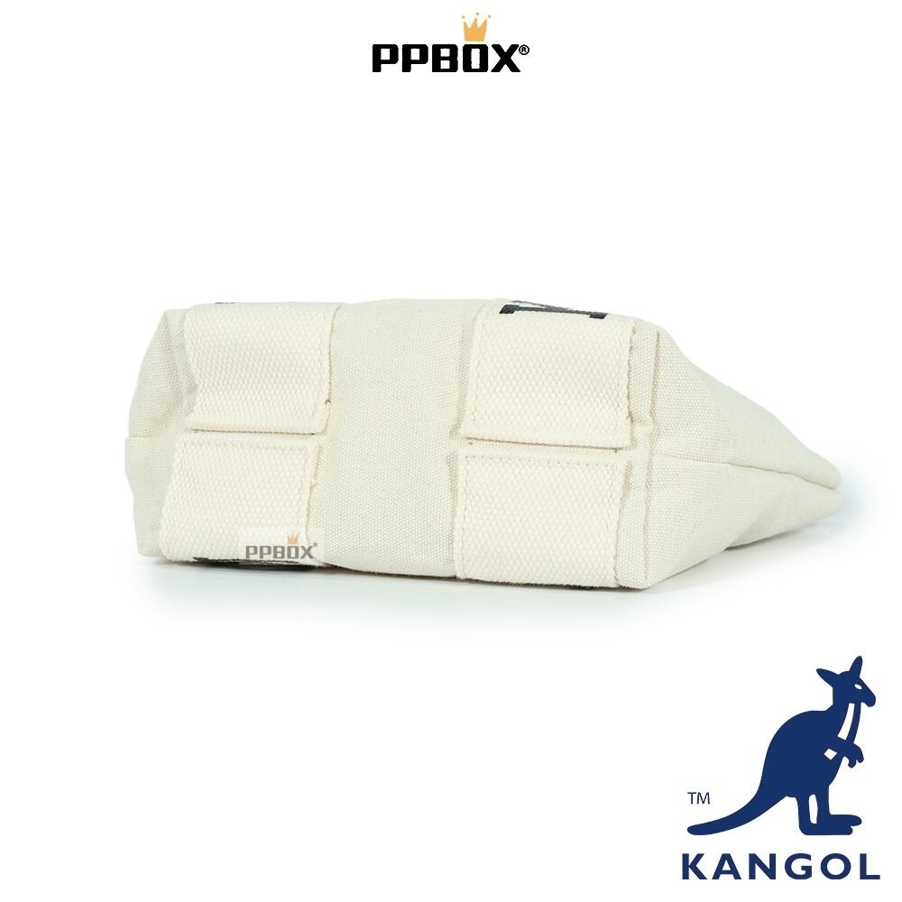 KANGOL 滿版字母LOGO帆布包 系列 包包 65551706-細節圖5