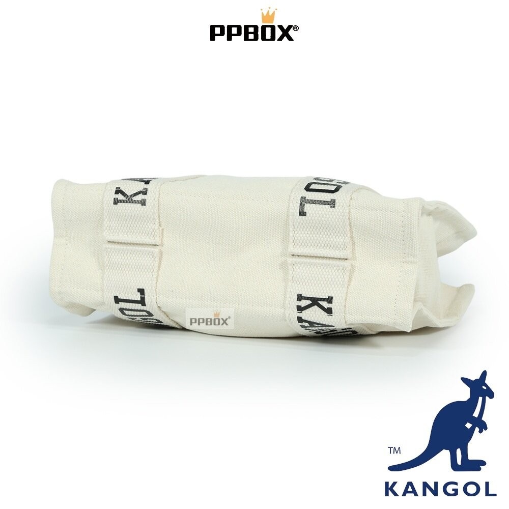KANGOL 滿版字母LOGO帆布包 系列 包包 65551706-細節圖7