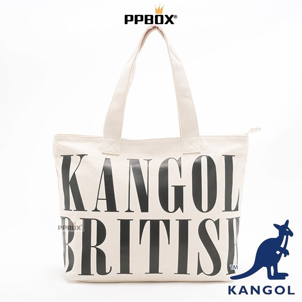 KANGOL 滿版字母LOGO帆布包 系列 包包 65551706-規格圖10