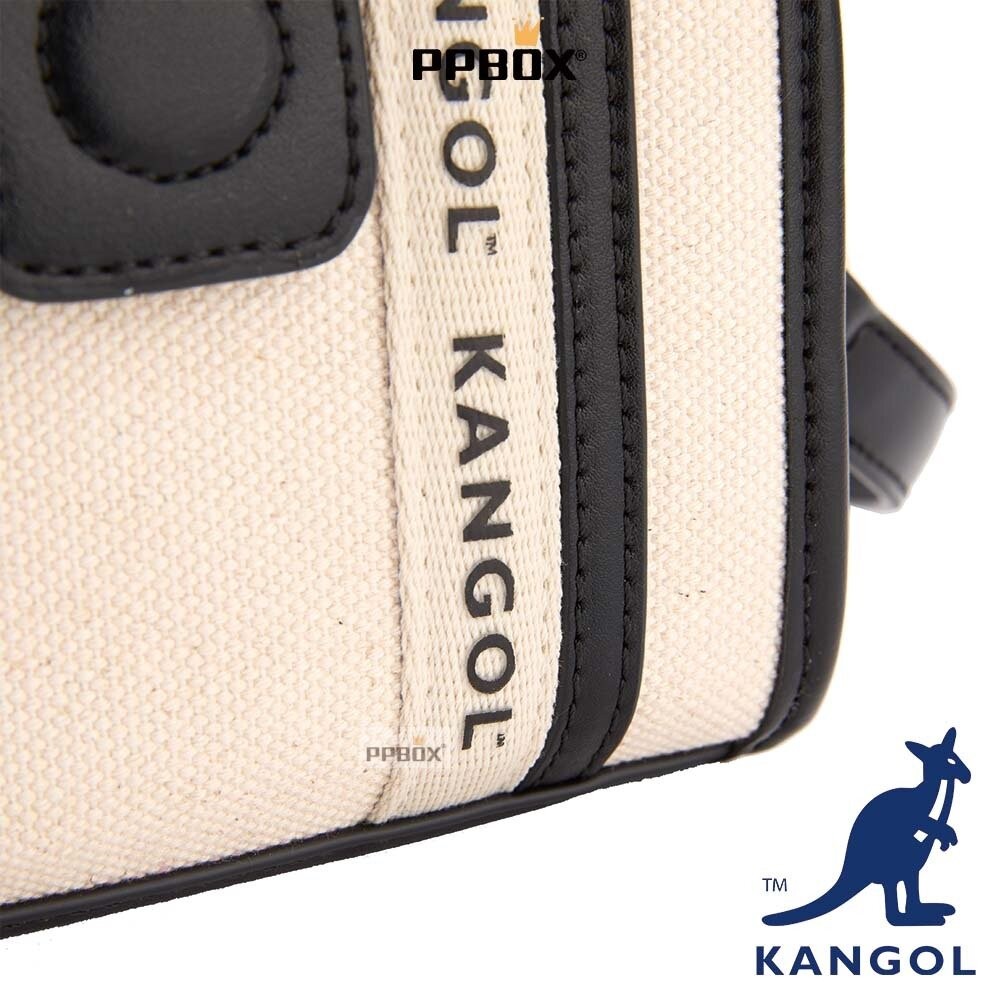 KANGOL 迷你 帆布手機包 系列 附背帶 包包-細節圖8