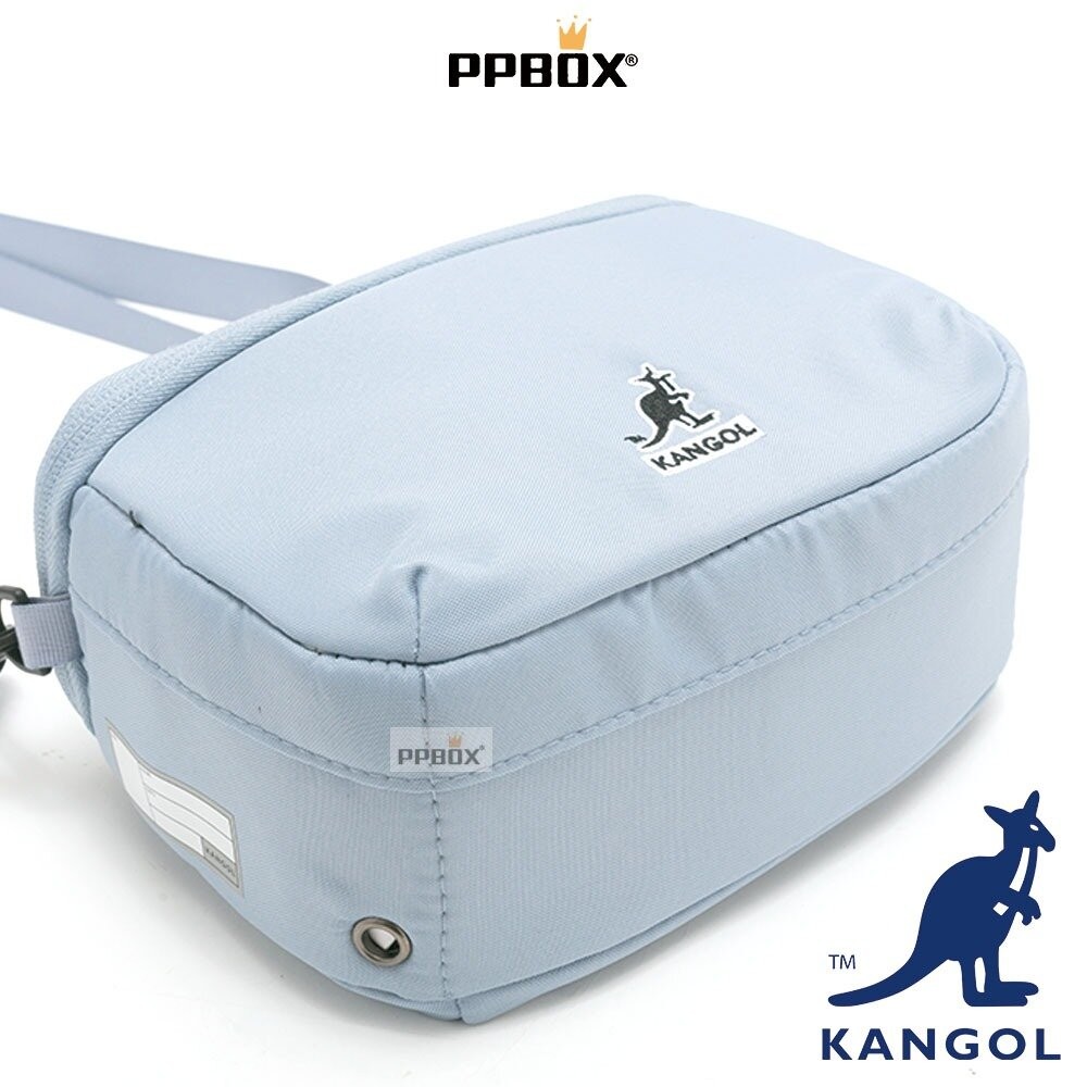 KANGOL 方塊包 便當包 附背帶 包包 【65258722】-細節圖3