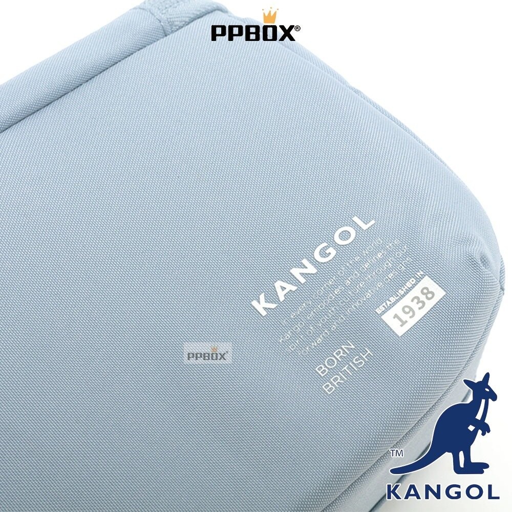 KANGOL 方塊包 便當包 附背帶 包包 【65258722】-細節圖5