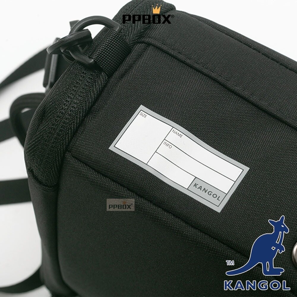 KANGOL 方塊包 便當包 附背帶 包包 【65258722】-細節圖7