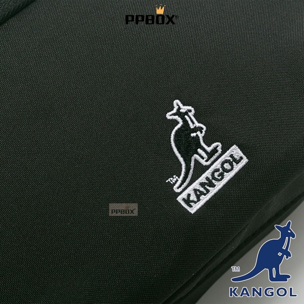 KANGOL 方塊包 便當包 附背帶 包包 【65258722】-細節圖11