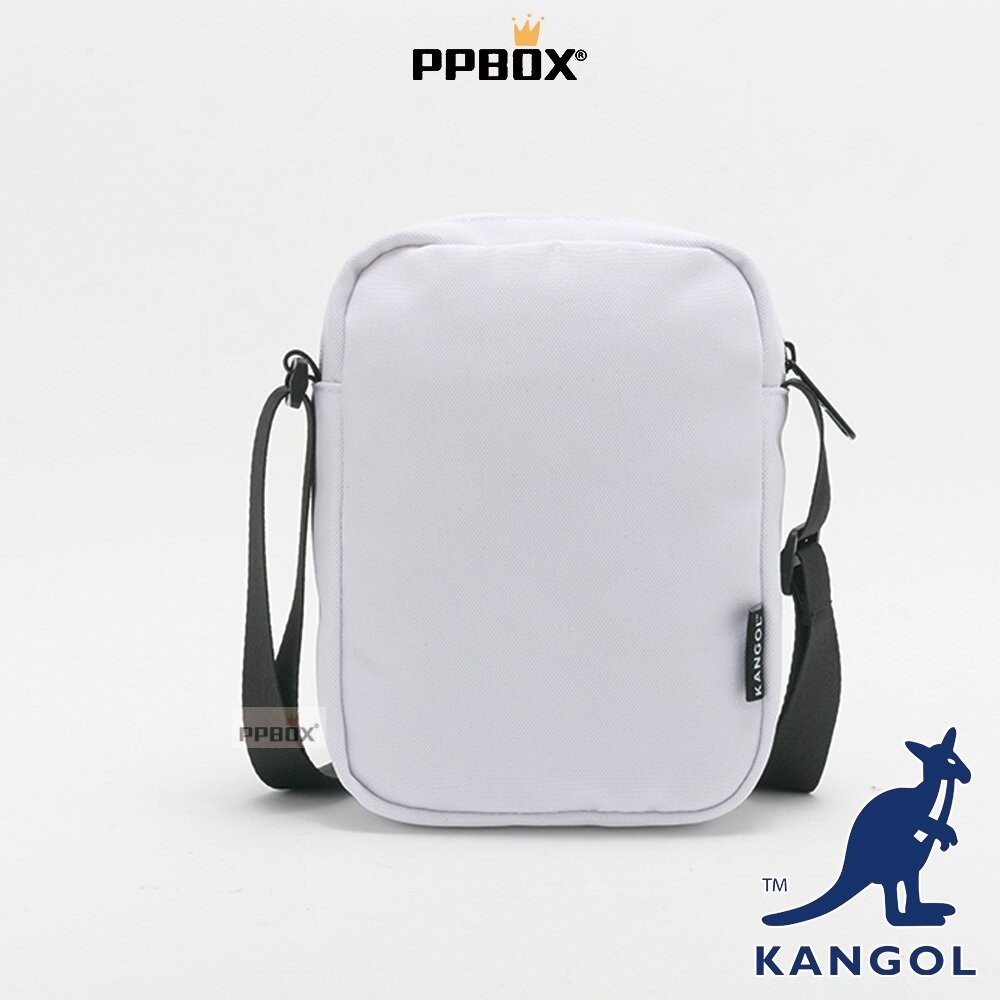 KANGOL 網布 抽繩小方包 附背帶 包包 [65558710]-細節圖6