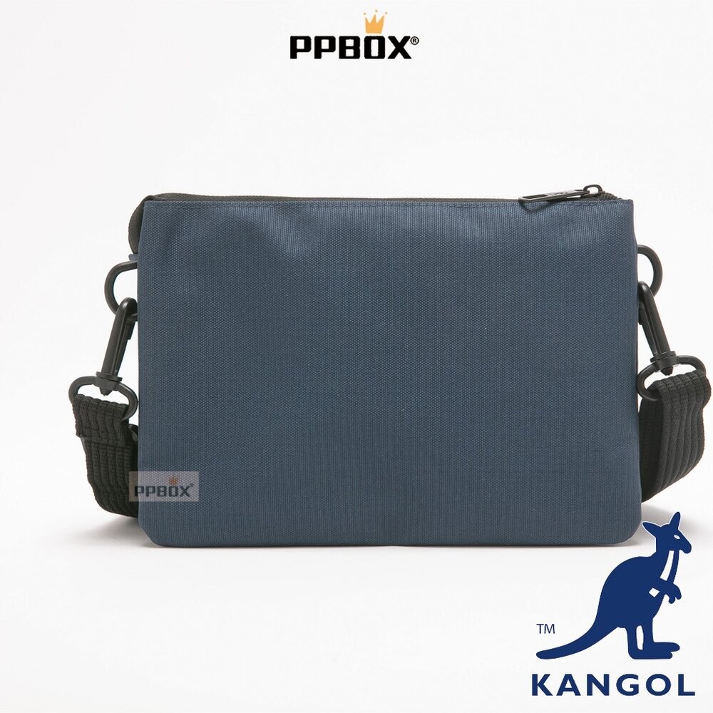 KANGOL  布標 三層 小方包 附背帶 包包 [66251703]-細節圖6