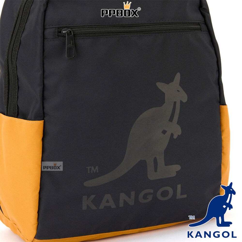 KANGOL 大LOGO 後背包 包包 【63258744】-細節圖3