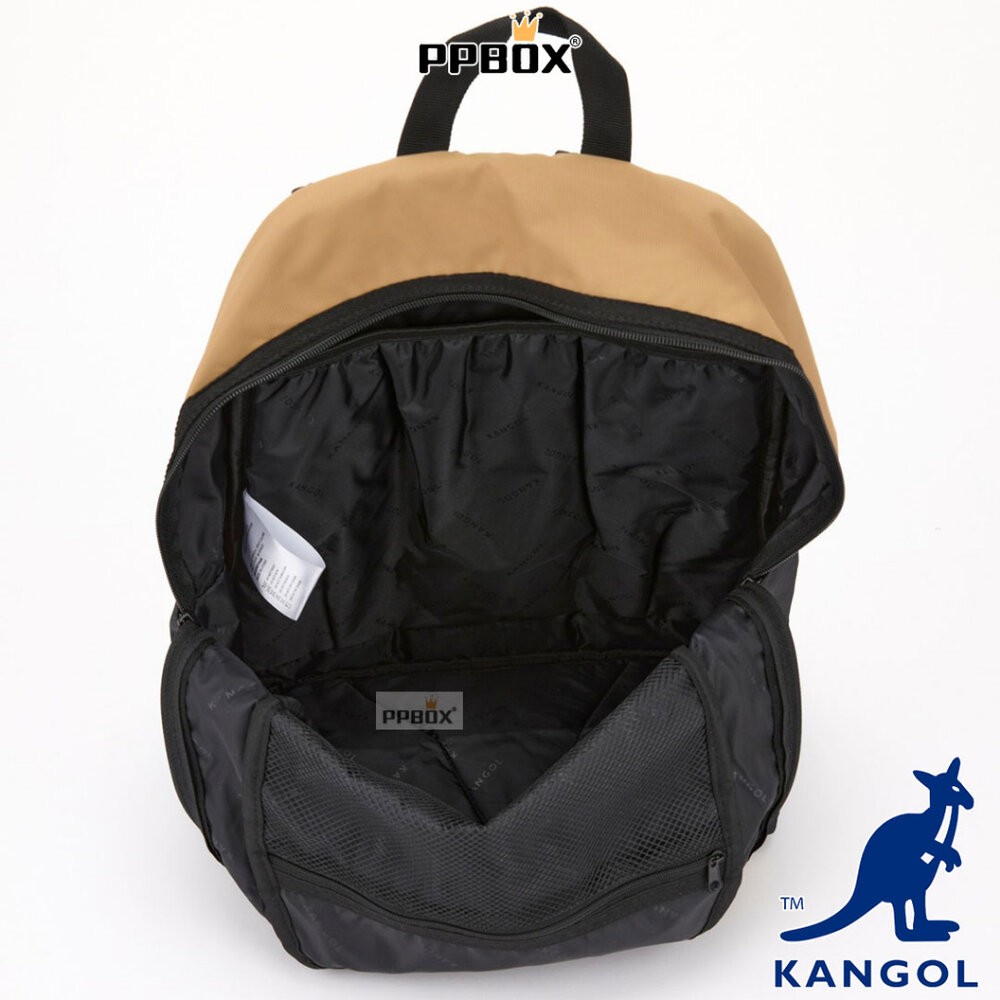 KANGOL 大LOGO 後背包 包包 【63258744】-細節圖5