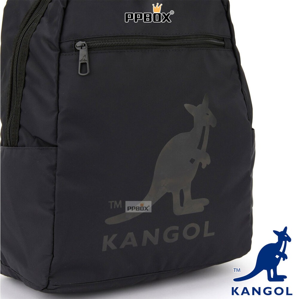 KANGOL 大LOGO 後背包 包包 【63258744】-細節圖6