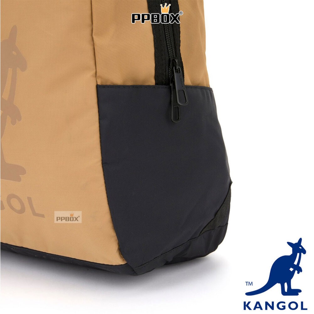 KANGOL 大LOGO 後背包 包包 【63258744】-細節圖7