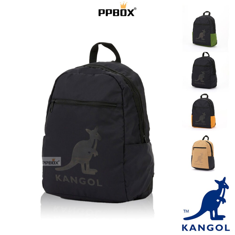 KANGOL 大LOGO 後背包 包包 【63258744】-細節圖8