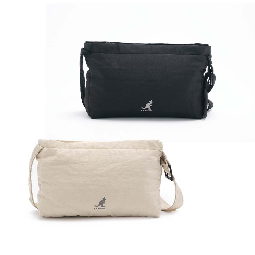KANGOL 尼龍 雲朵側背包 附背帶 包包 [65251702]-細節圖2