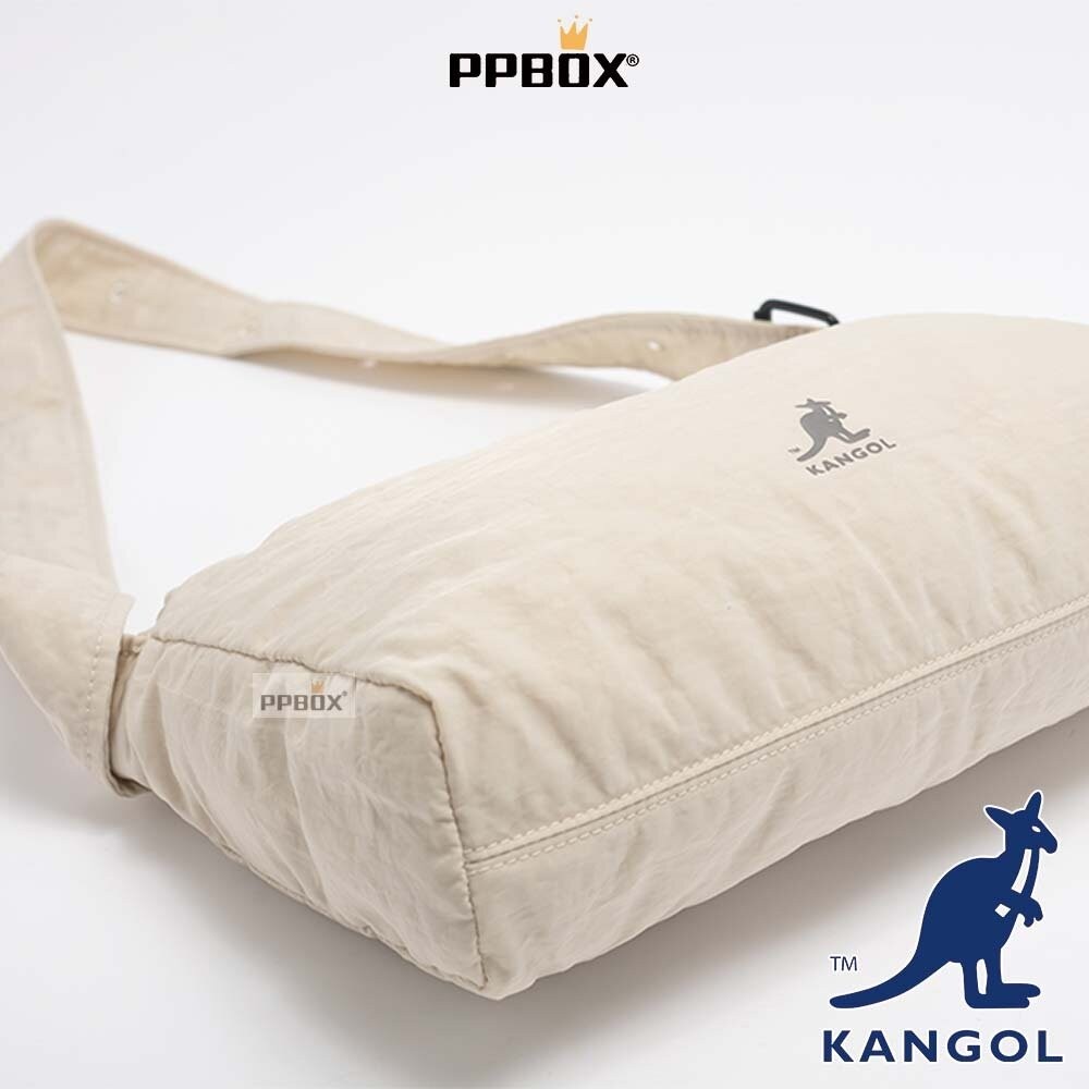 KANGOL 尼龍 雲朵側背包 附背帶 包包 [65251702]-細節圖5
