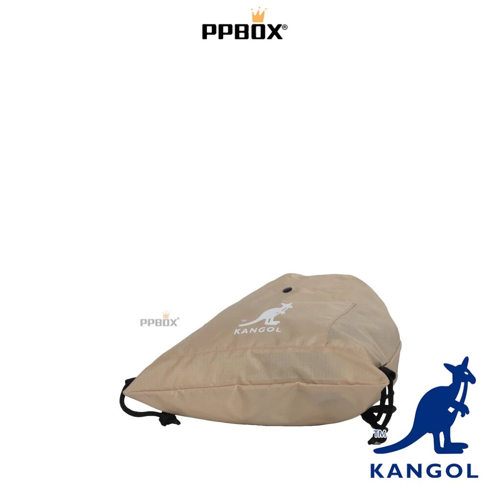 KANGOL 束口袋 防潑水背包 包包 【65258781】-細節圖3