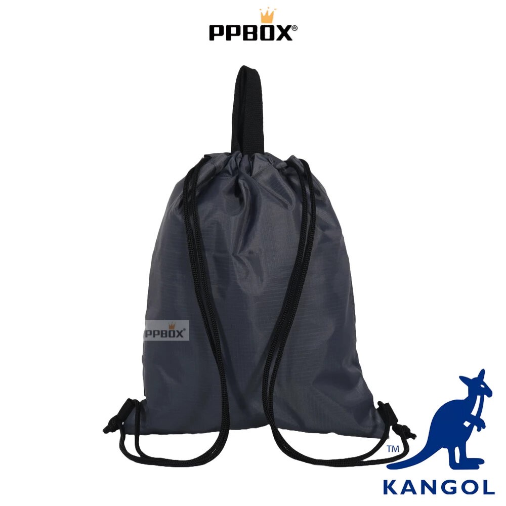 KANGOL 束口袋 防潑水背包 包包 【65258781】-細節圖5
