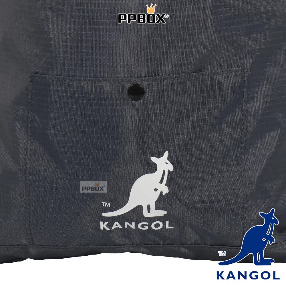 KANGOL 束口袋 防潑水背包 包包 【65258781】-細節圖7