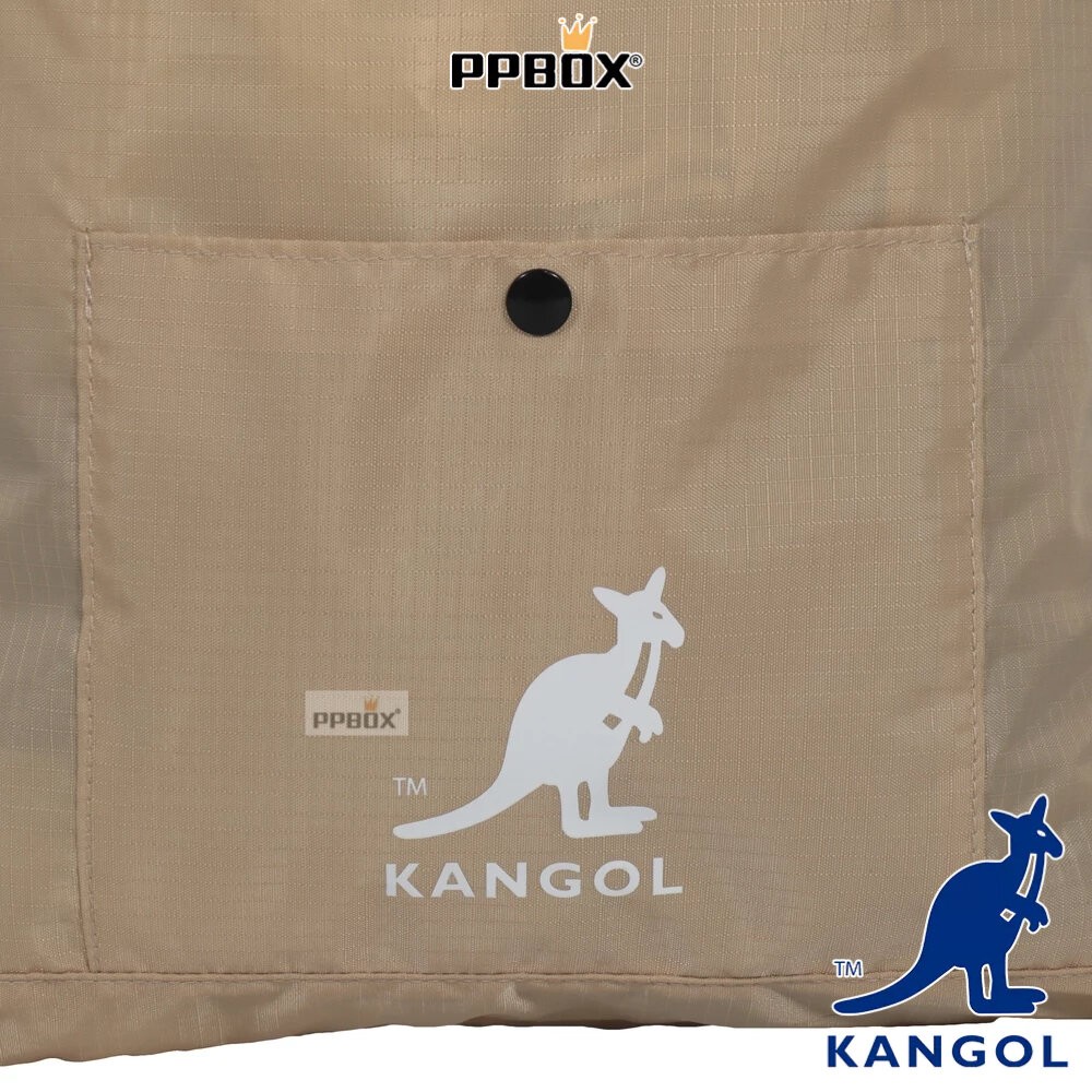 KANGOL 束口袋 防潑水背包 包包 【65258781】-細節圖8