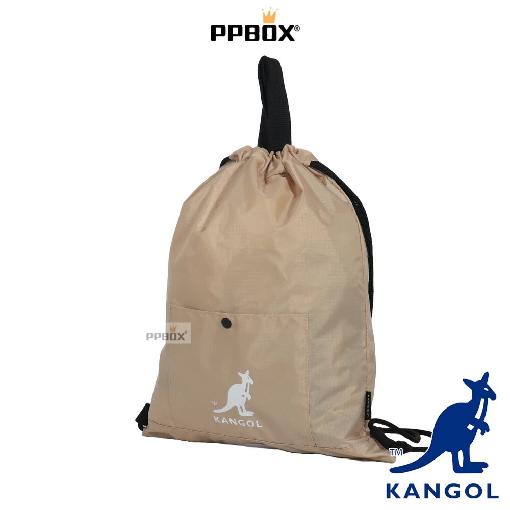 KANGOL 束口袋 防潑水背包 包包 【65258781】-規格圖8