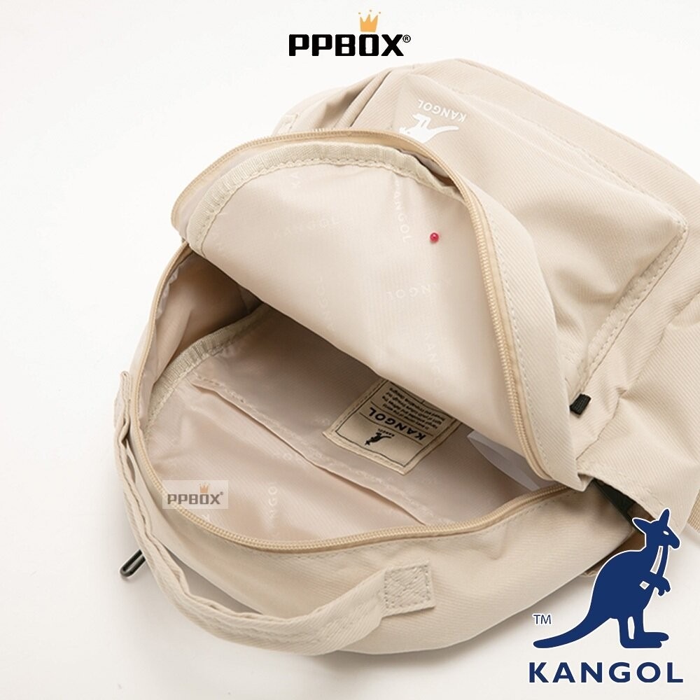 KANGOL 尼龍防潑水 小後背包 包包 【65558743】-細節圖2