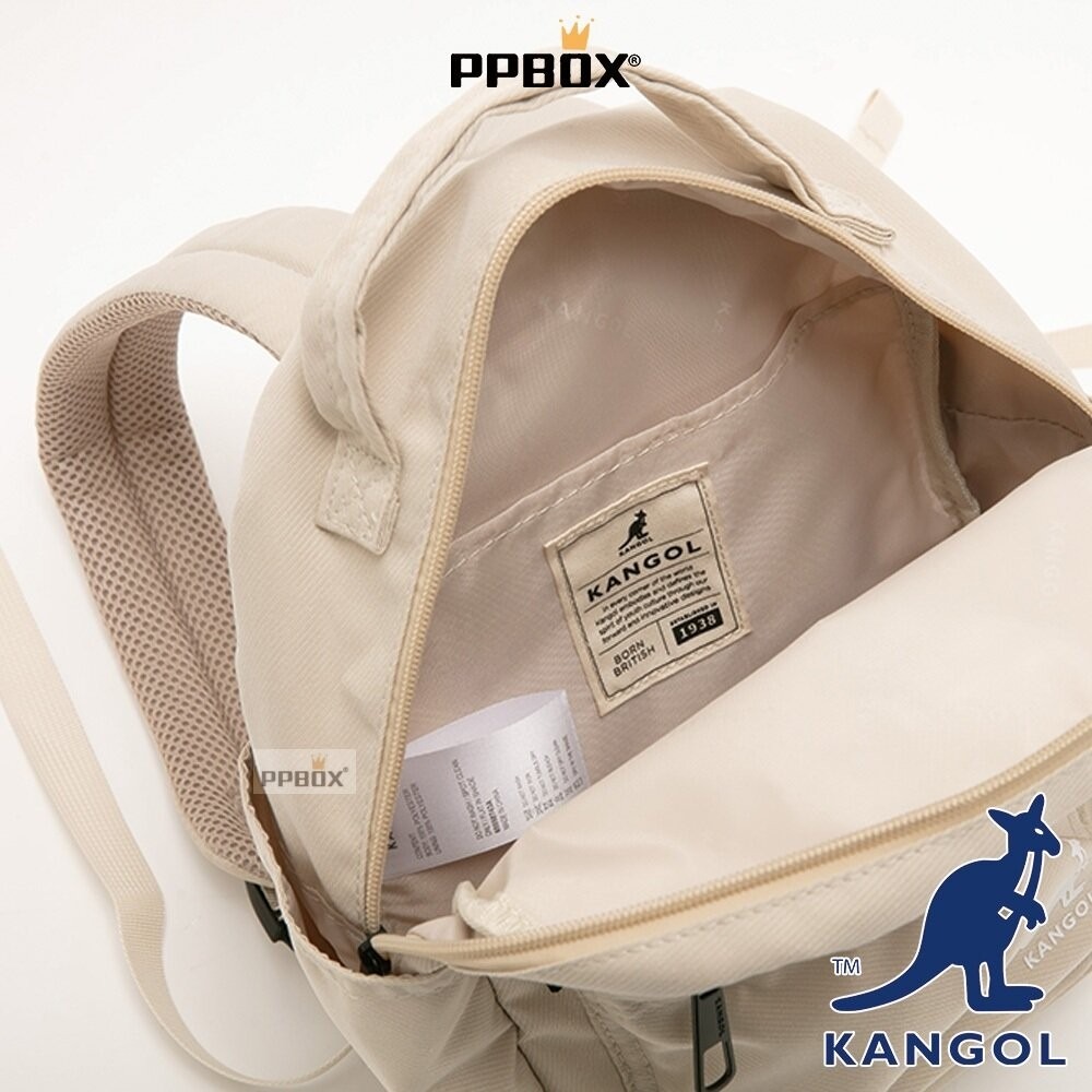 KANGOL 尼龍防潑水 小後背包 包包 【65558743】-細節圖3