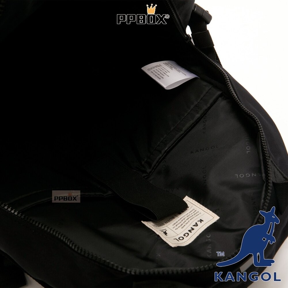 KANGOL 前開多隔層 17吋筆電後背包 包包 【66551740】-細節圖3