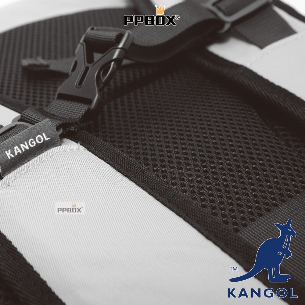 KANGOL 前開多隔層 17吋筆電後背包 包包 【66551740】-細節圖7