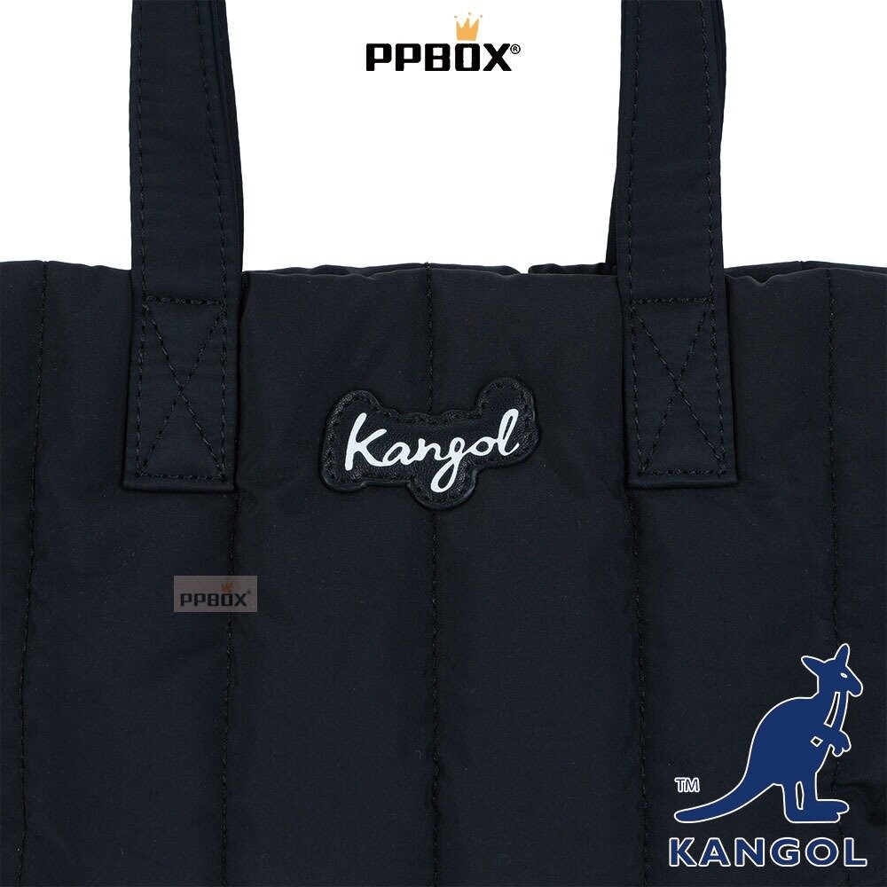 KANGOL 泡芙感側背包 附吊飾 附背帶 包包 【66251714】-細節圖3