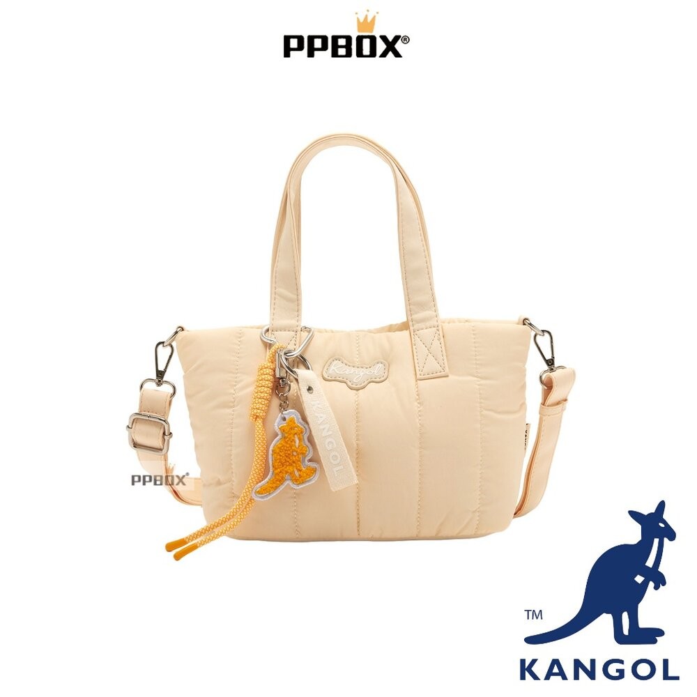 KANGOL 泡芙感側背包 附吊飾 附背帶 包包 【66251714】-規格圖11