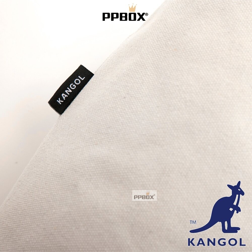 KANGOL 帆布 花樣貼繡潮玩托特包 包包 【66251715】-細節圖3