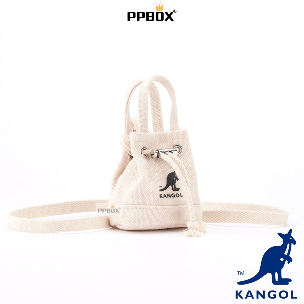 KANGOL 水桶包造型 錢包 附背帶 包包 【63258781】-規格圖6