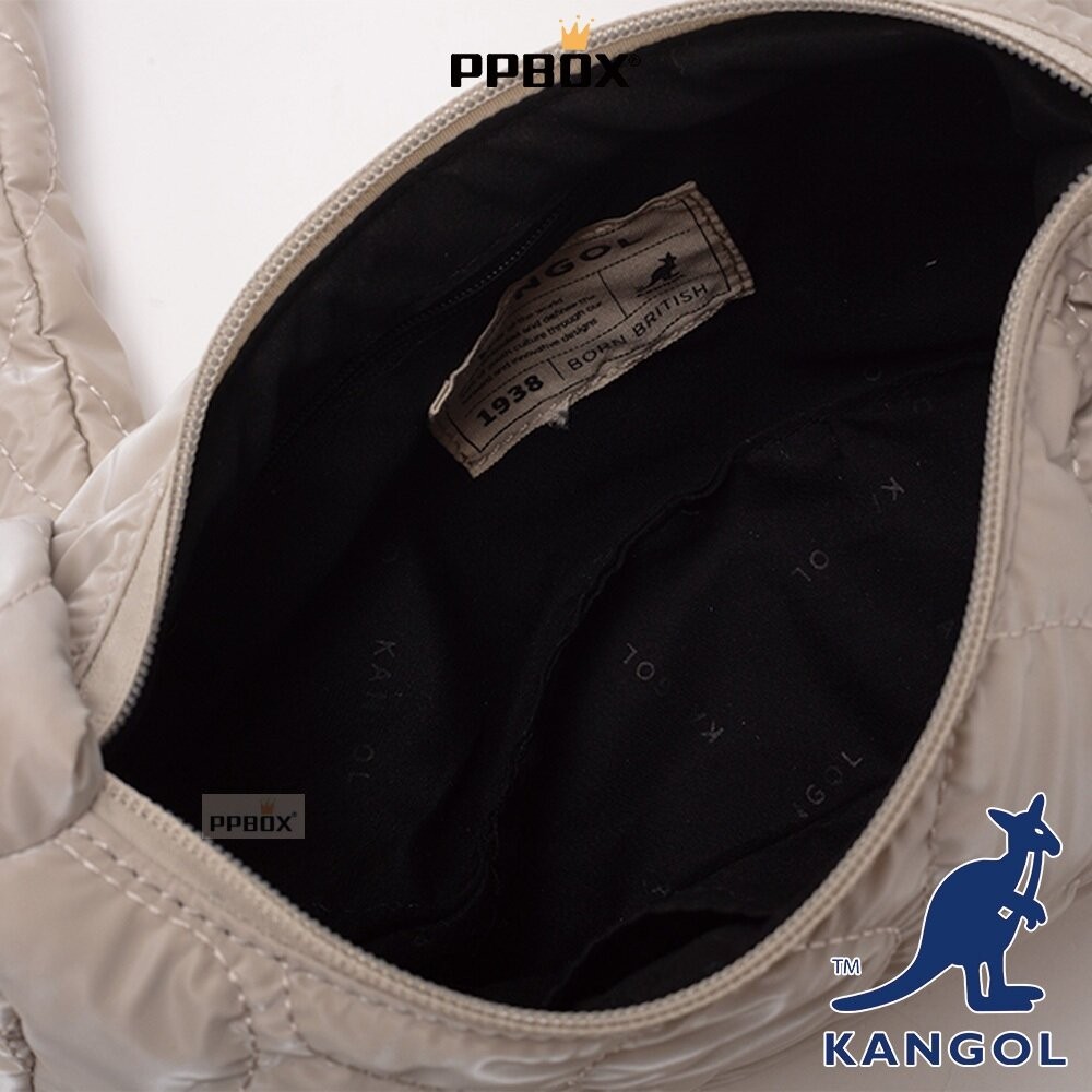 KANGOL 綿綿雲朵包 腋下包 附背帶 包包 【65228702】-細節圖3
