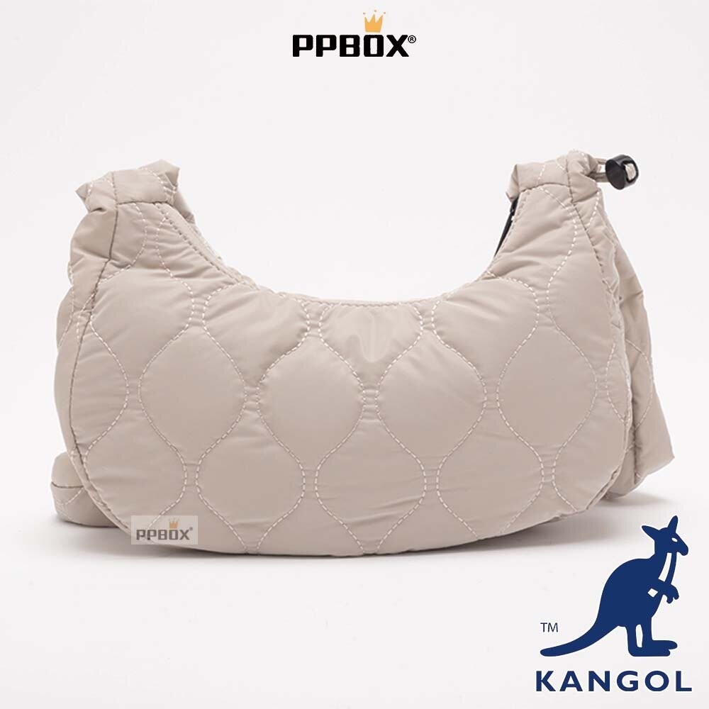KANGOL 綿綿雲朵包 腋下包 附背帶 包包 【65228702】-細節圖8
