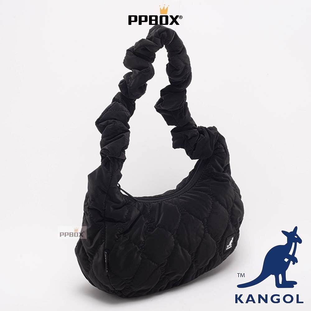 KANGOL 綿綿雲朵包 腋下包 附背帶 包包 【65228702】-細節圖9