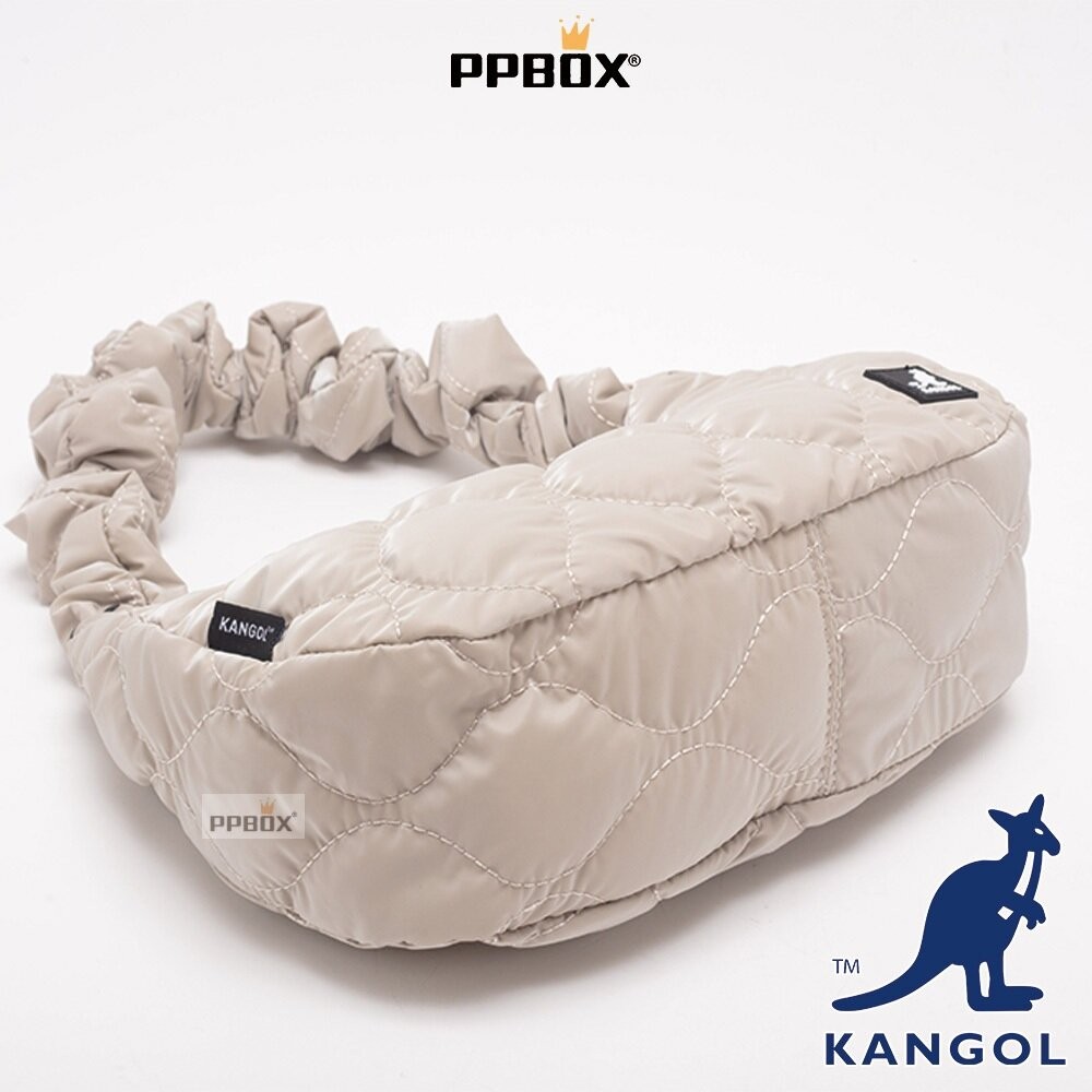 KANGOL 綿綿雲朵包 腋下包 附背帶 包包 【65228702】-細節圖10