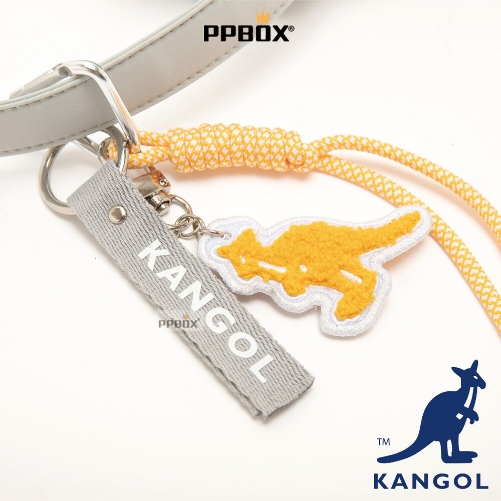 KANGOL 泡芙貝殼單肩包 附吊飾 附背帶 包包 【66251712】-細節圖5