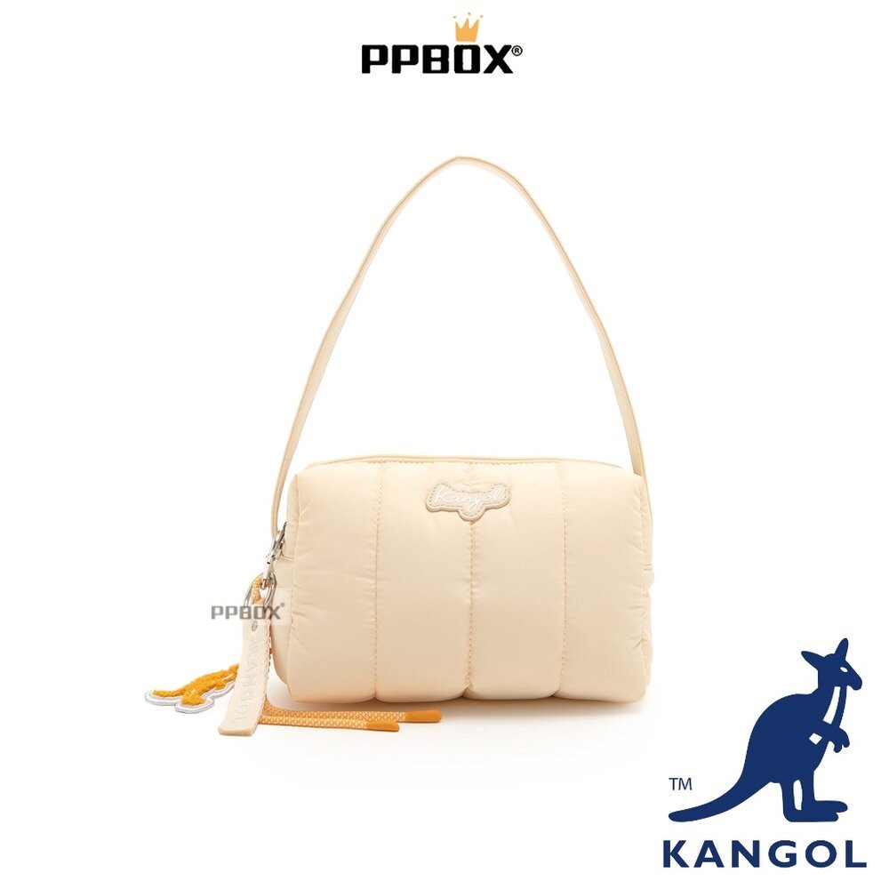 KANGOL 泡芙貝殼單肩包 附吊飾 附背帶 包包 【66251712】-規格圖11