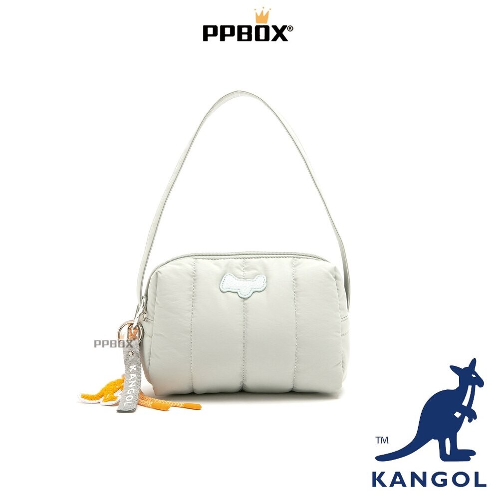 KANGOL 泡芙貝殼單肩包 附吊飾 附背帶 包包 【66251712】-規格圖11