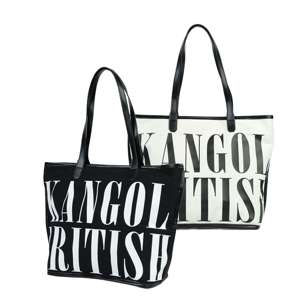 KANGOL  滿版LOGO托特包 包包 【65551711】-細節圖2