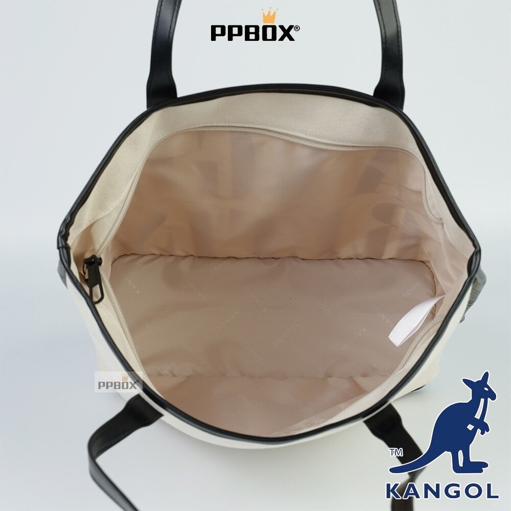 KANGOL  滿版LOGO托特包 包包 【65551711】-細節圖7