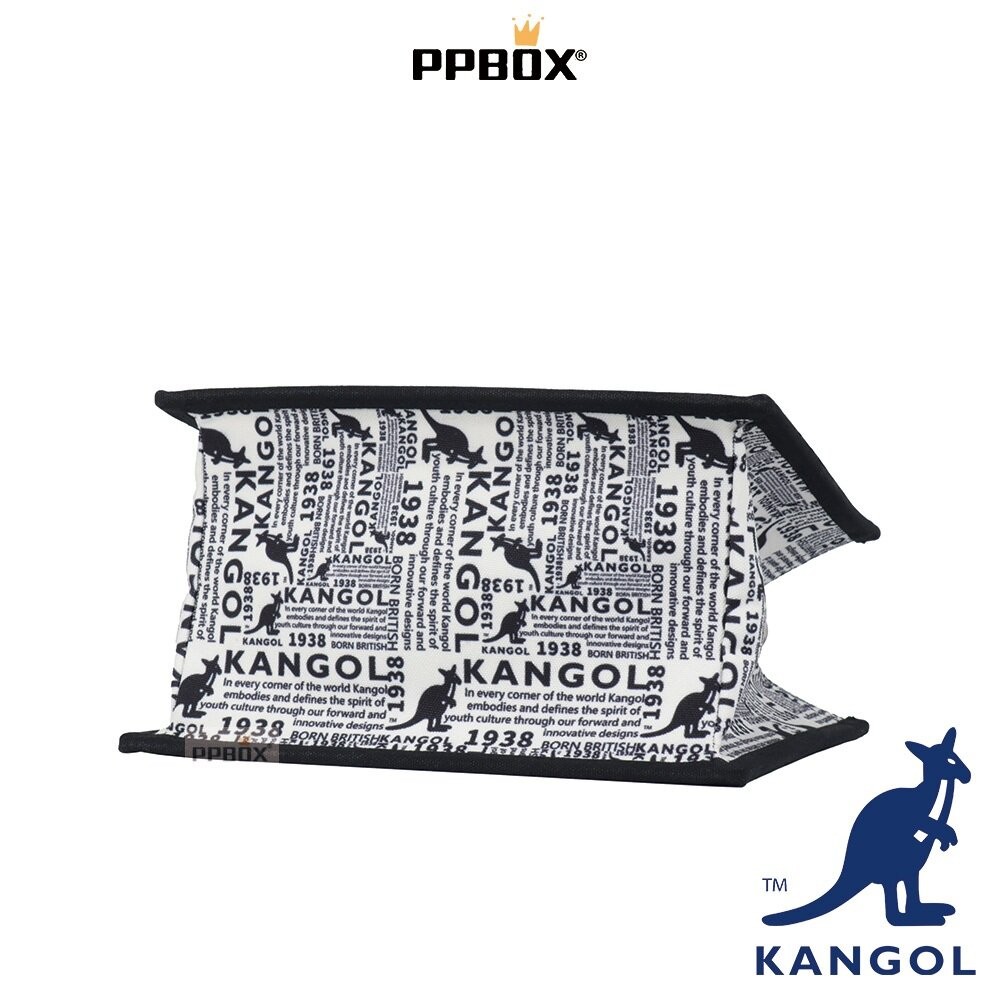KANGOL 滿版印花托特包 附背帶 包包 65228712-細節圖3