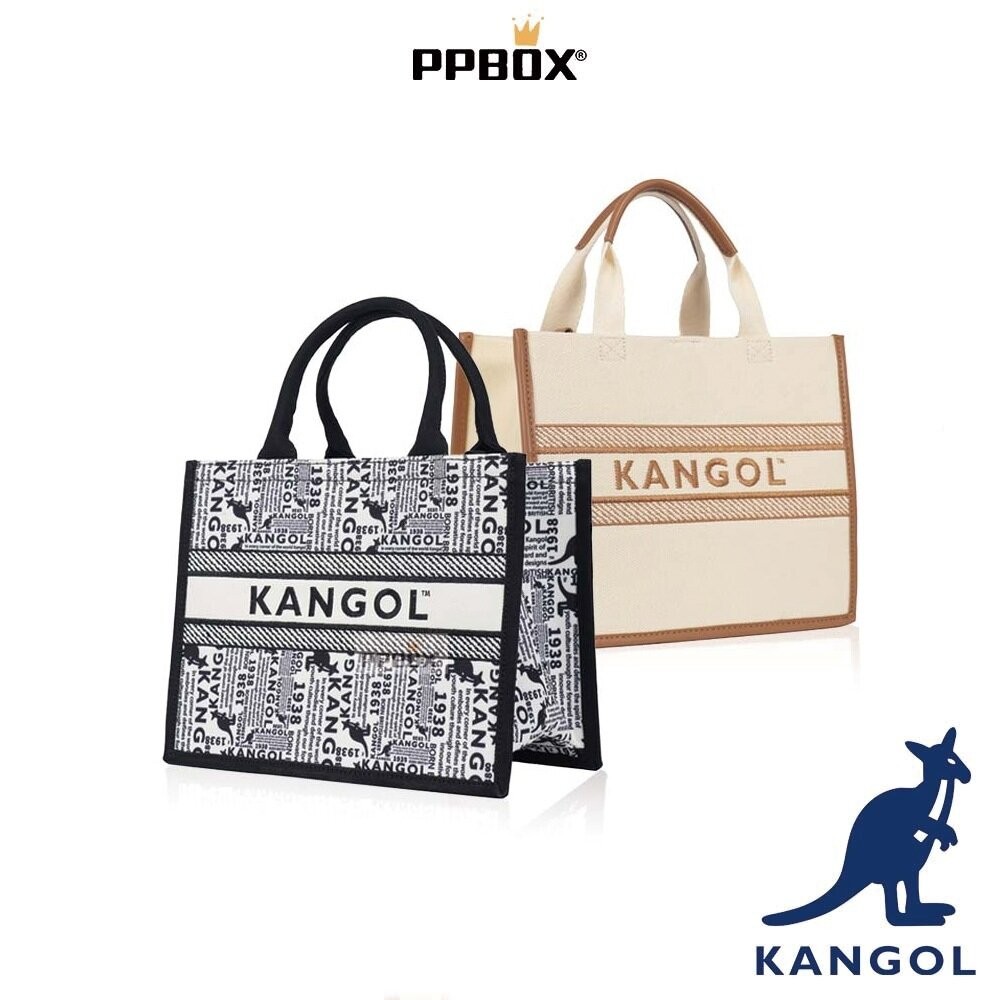 KANGOL 滿版印花托特包 附背帶 包包 65228712-細節圖9