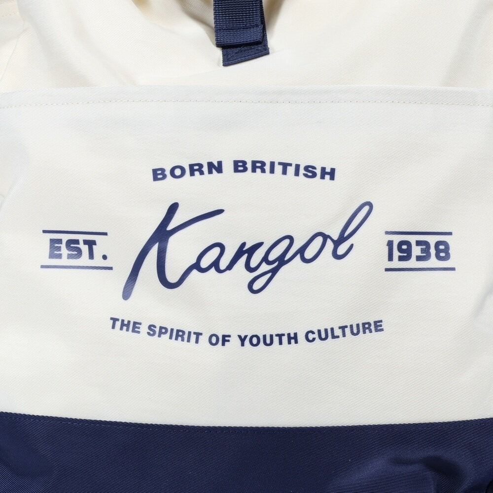 KANGOL 撞色掀蓋雙肩後背包 包包 【65558742】-細節圖3
