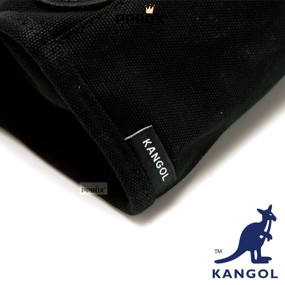 KANGOL 花樣貼繡潮玩方塊包 附背帶 包包 【66251716】-細節圖5