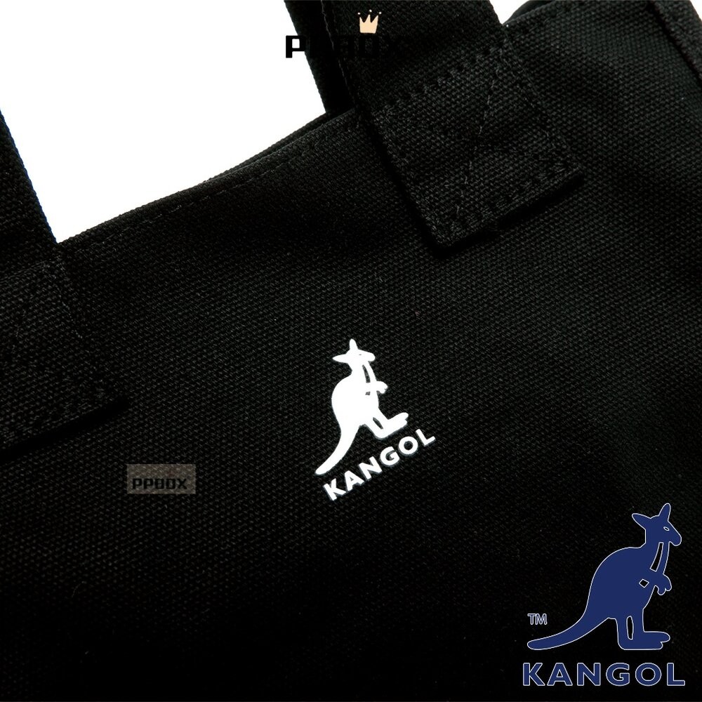KANGOL 花樣貼繡潮玩方塊包 附背帶 包包 【66251716】-細節圖11