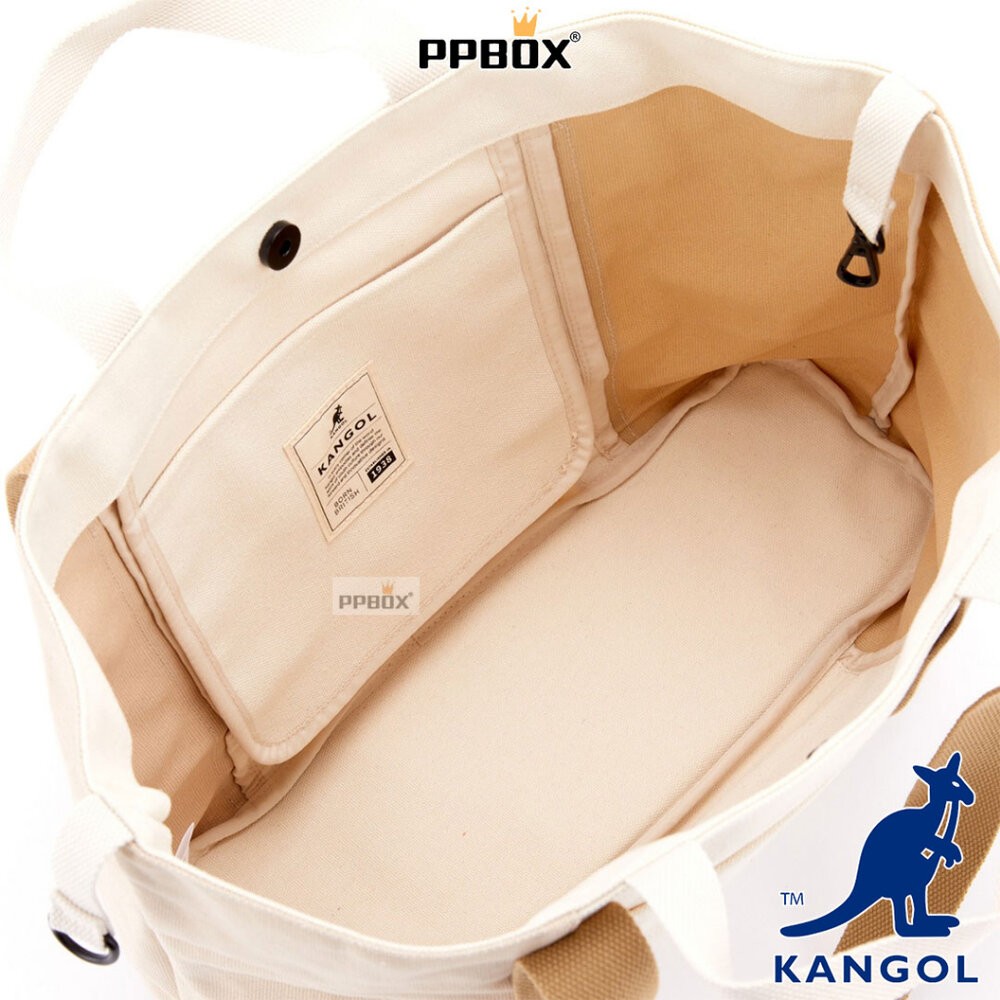 KANGOL 拚色 托特包 [63258705]-細節圖4