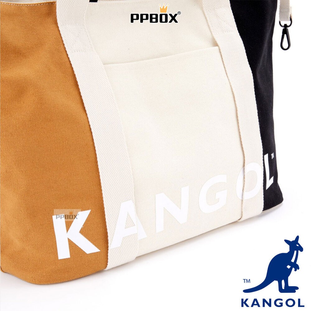 KANGOL 拚色 托特包 [63258705]-細節圖9