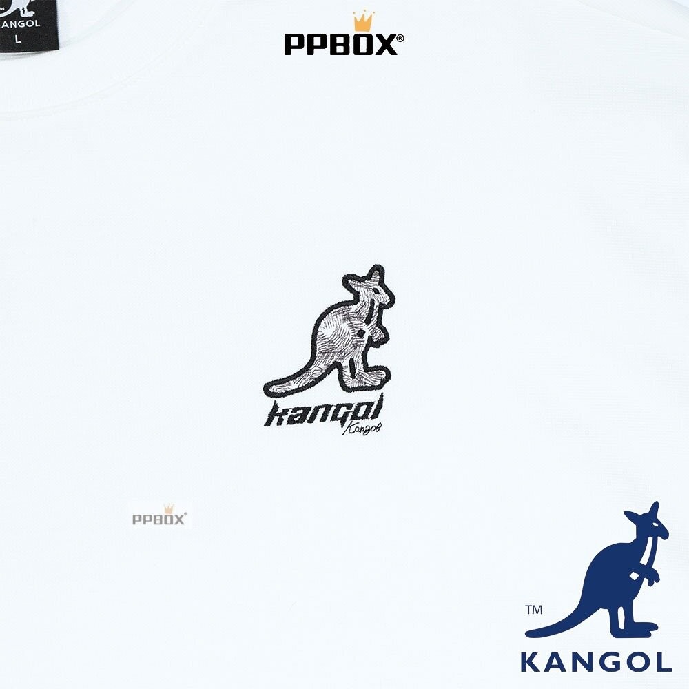 KANGOL 噴漆罐塗鴉 大學T 衣服 [65558003]-細節圖5