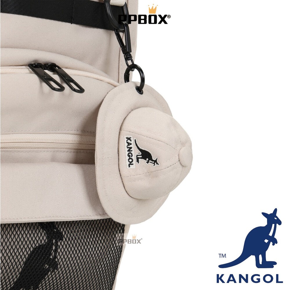 KANGOL 袋鼠 多功能 後背包 66551742  時尚-細節圖4