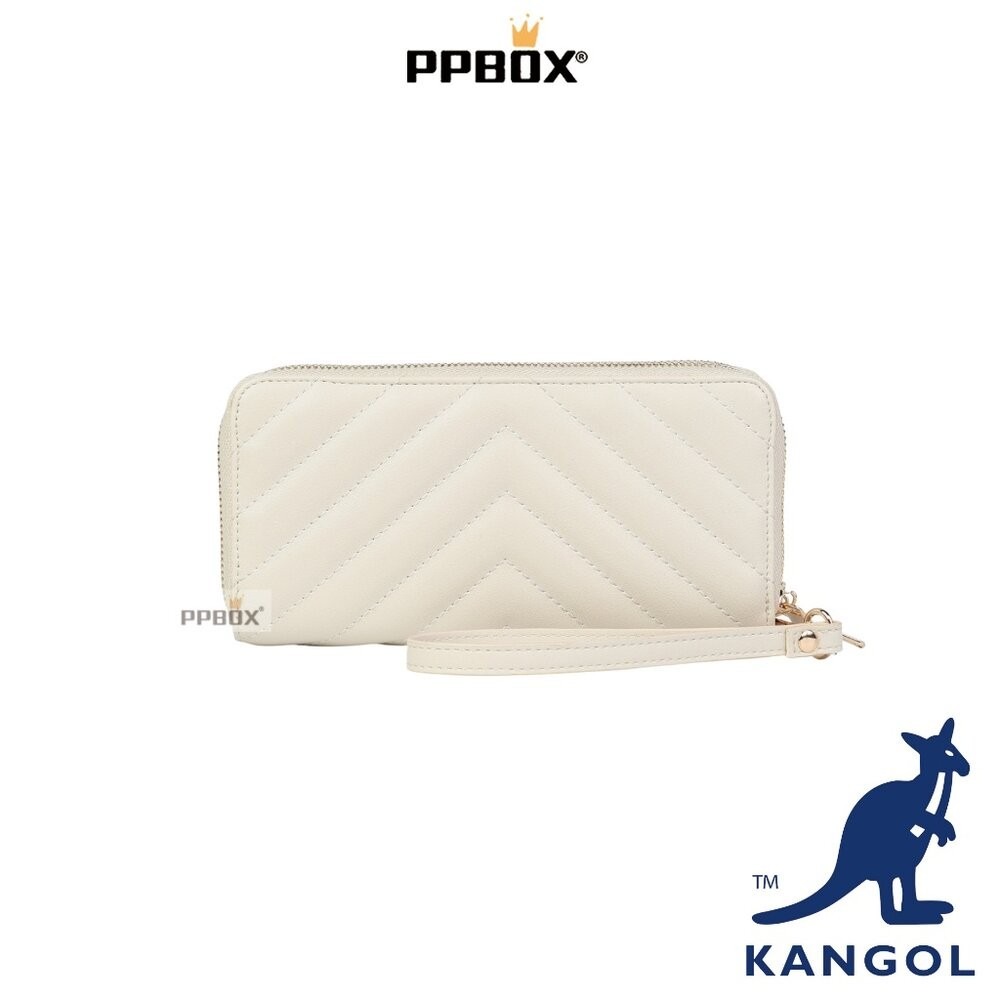 KANGOL 袋鼠 雙開隔層長夾  65525781 時尚 包包-細節圖2